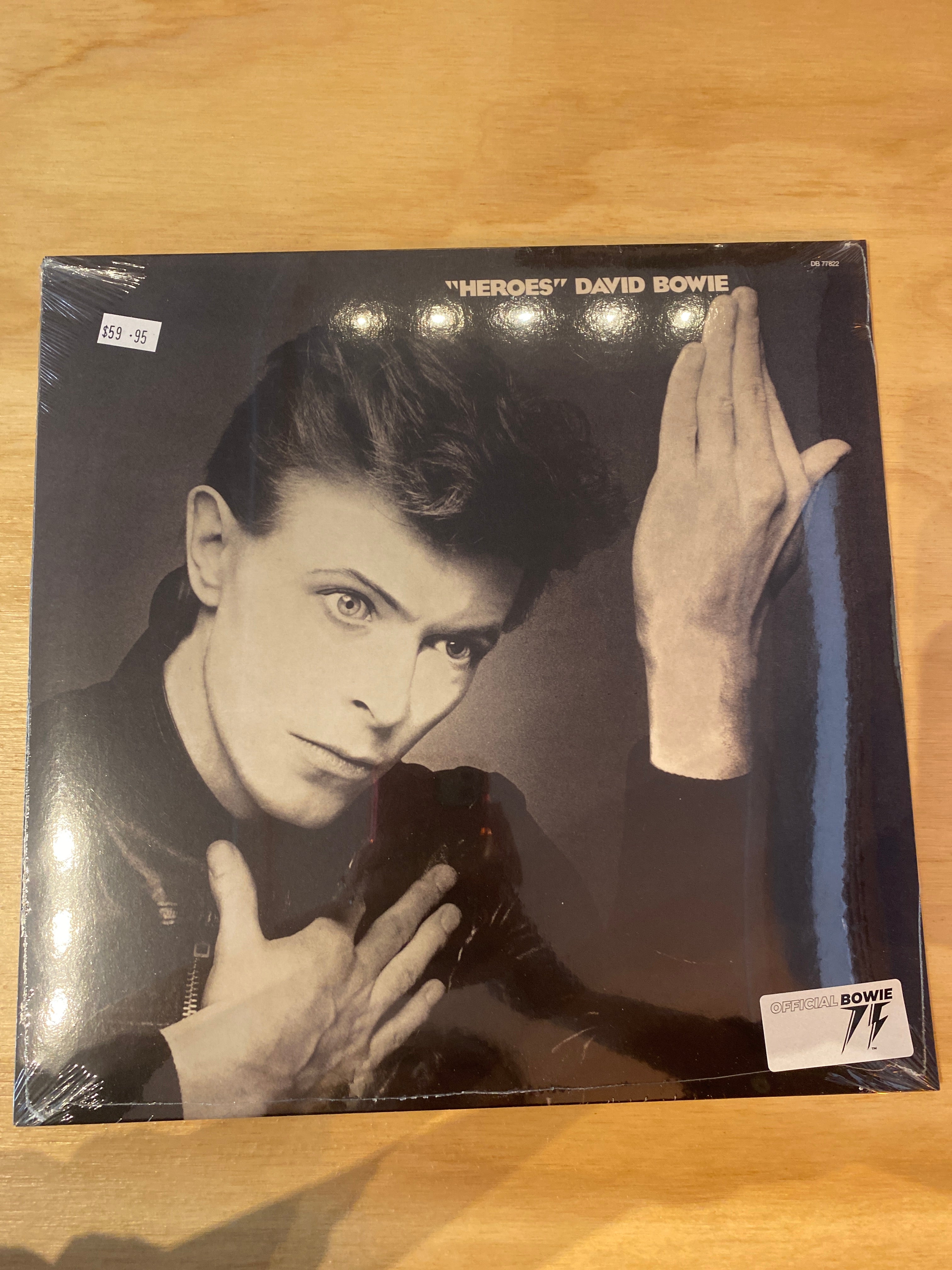 David Bowie Heroes Vinyl LP Record - Limited Edition 12