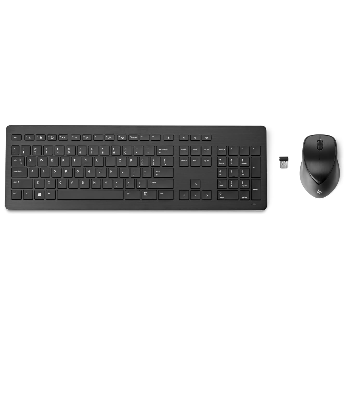 HP 950MK Wireless Rechargeable Keyboard and Mouse Combo - Ergonomic Bluetooth Set for Office, Gaming & Home PC Use