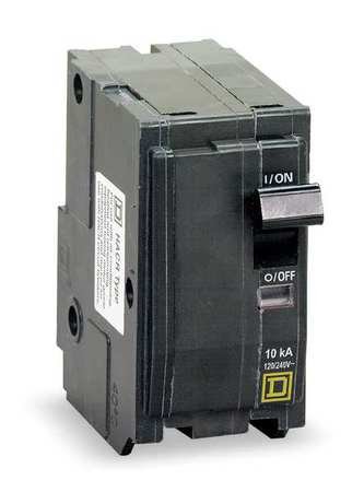 2P 15 Amp Plug in Circuit Breaker 120/240V AC - Perfect for Home Electrical Panels, RV Power Systems & Industrial Equipment