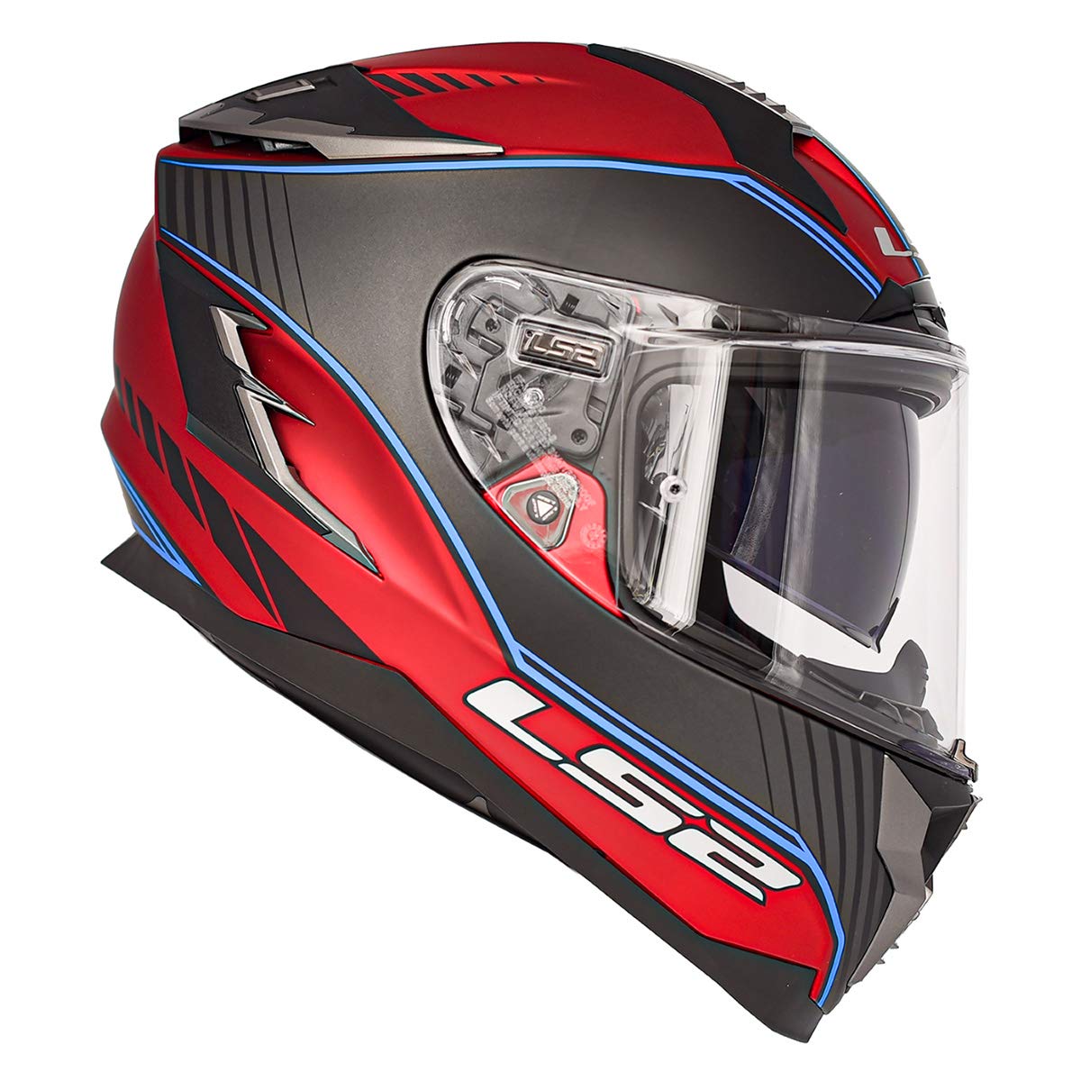 LS2 Challenger GT Full Face Motorcycle Helmet - DOT & ECE Certified for Street & Racing - Lightweight, Aerodynamic Design for Comfort & Safety on Long Rides