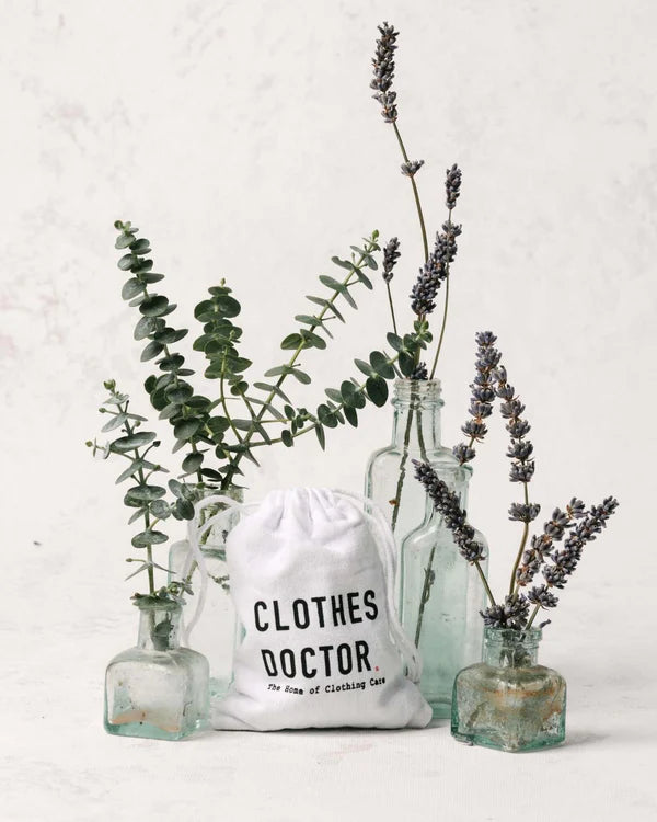 Natural Moth Repellent Scent Bags - Lavender, Patchouli, Lemongrass & Eucalyptus Essential Oils | Eco-Friendly Closet & Storage Protection | Wardrobe, Drawer & Travel Use