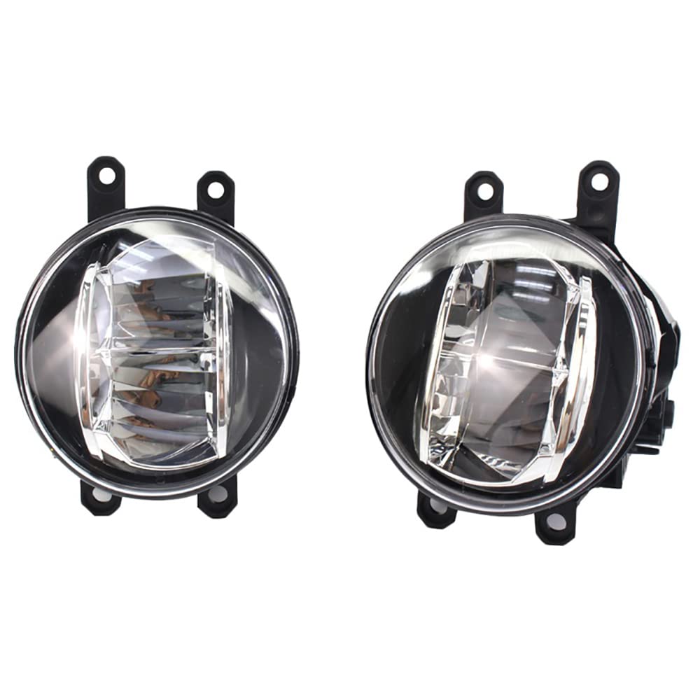 LED Fog Lights for Toyota RAV4 2019-2022 - Durable Front Bumper Fog Lamp Kit with Bright White Light | Perfect for Night Driving, Off-Road & Bad Weather Conditions