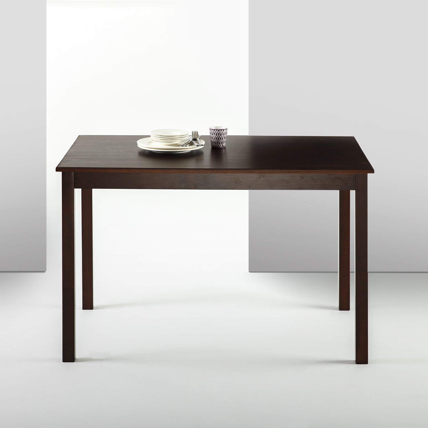 ZINUS Juliet Espresso Wood Dining Table - 45