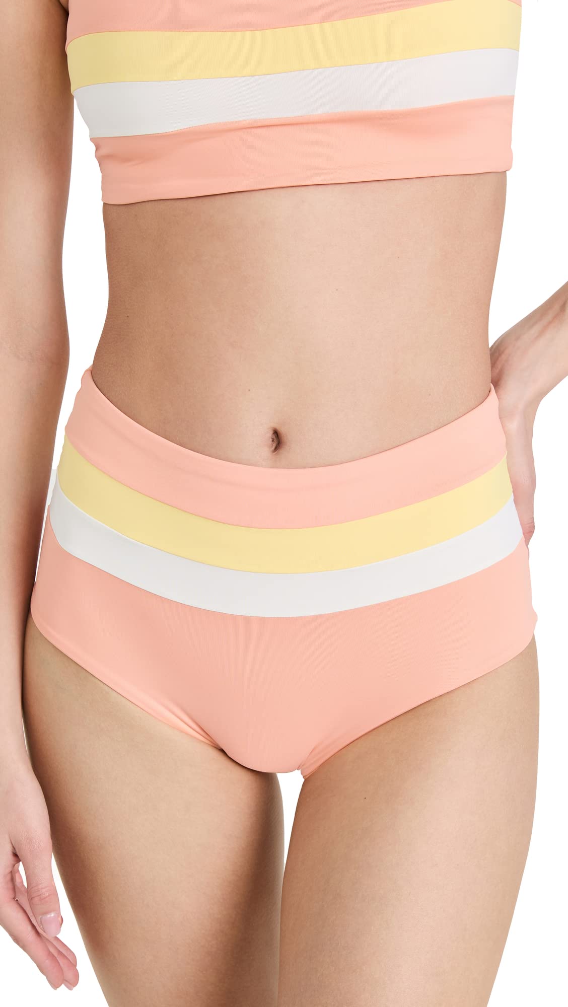 LSpace Women's Portia Bikini Bottoms - High Waisted Swimwear for Women, Sexy Bikini Bottom for Beach & Pool Vacations