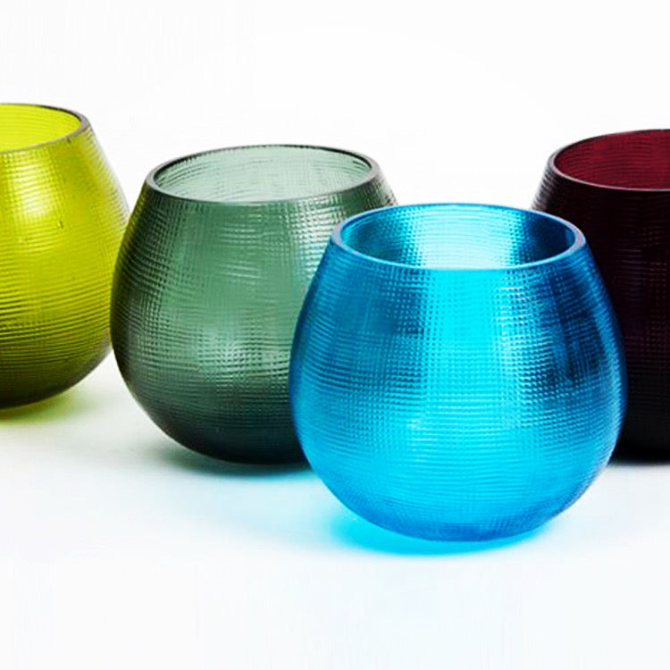 PRE ORDER Roly Poly Glass Set of 4 - Tumbler Drinking Cups for Coffee, Tea & Cocktails - Perfect for Home, Office & Outdoor Use