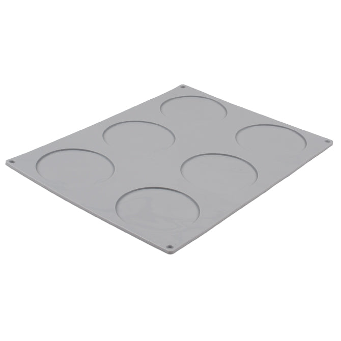 Gourmand Disco Grande Silicone Mold - 6 Cavity Chocolate & Candy Making Mold Set for Baking, DIY Desserts, and Party Treats