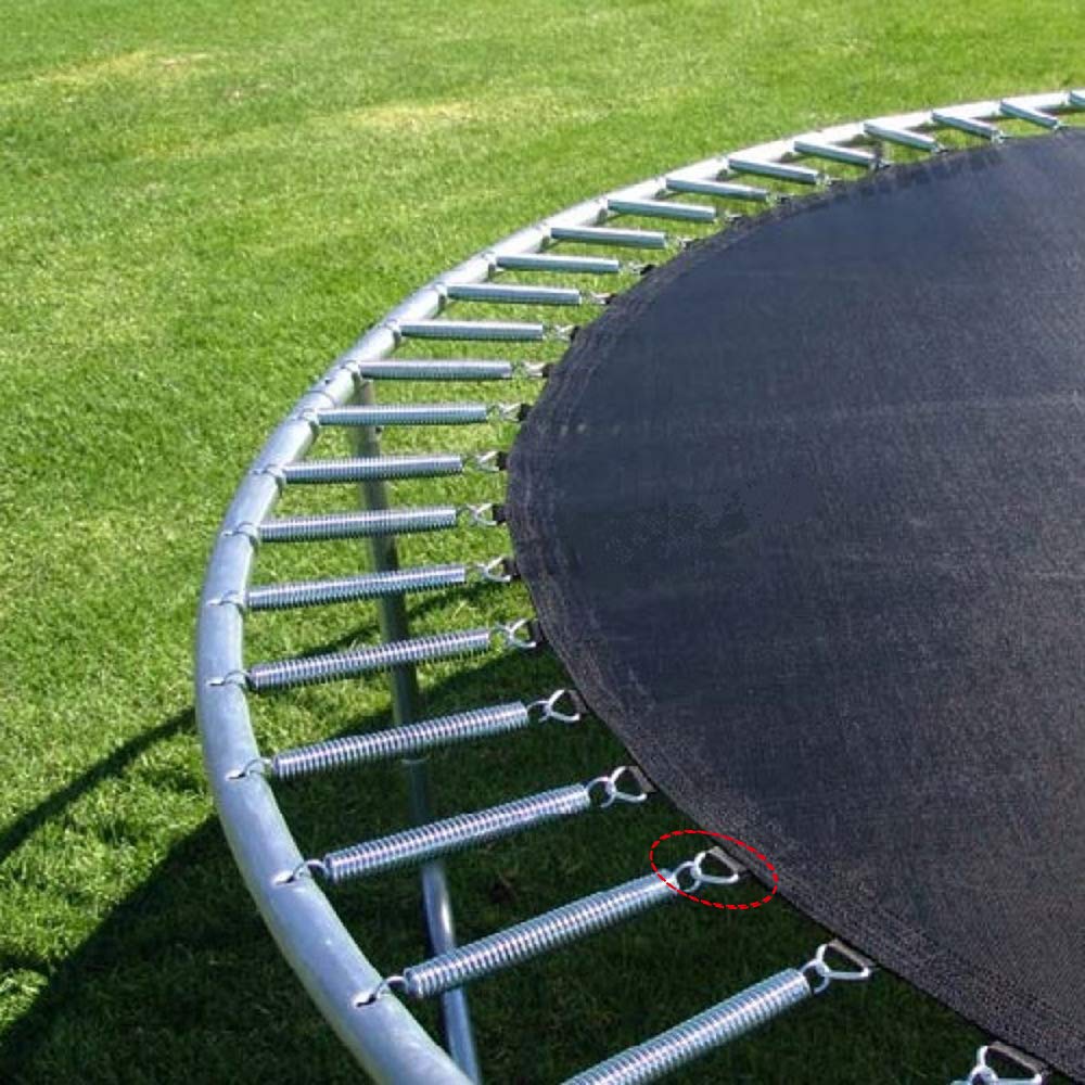 Premium Trampoline Replacement Springs (87-260mm) - Heavy Duty Jumping Mat Accessories with Triangle Buckle for Backyard Trampoline Safety & Maintenance - Perfect for Home, Gym & Outdoor Recreation