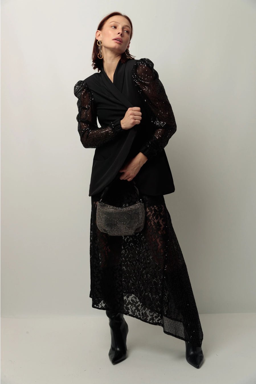 Sparkle Blazer for Women: Elegant Sequin Jacket for Party, Evening, and Special Occasions - Perfect for Night Out, Wedding, and Formal Events