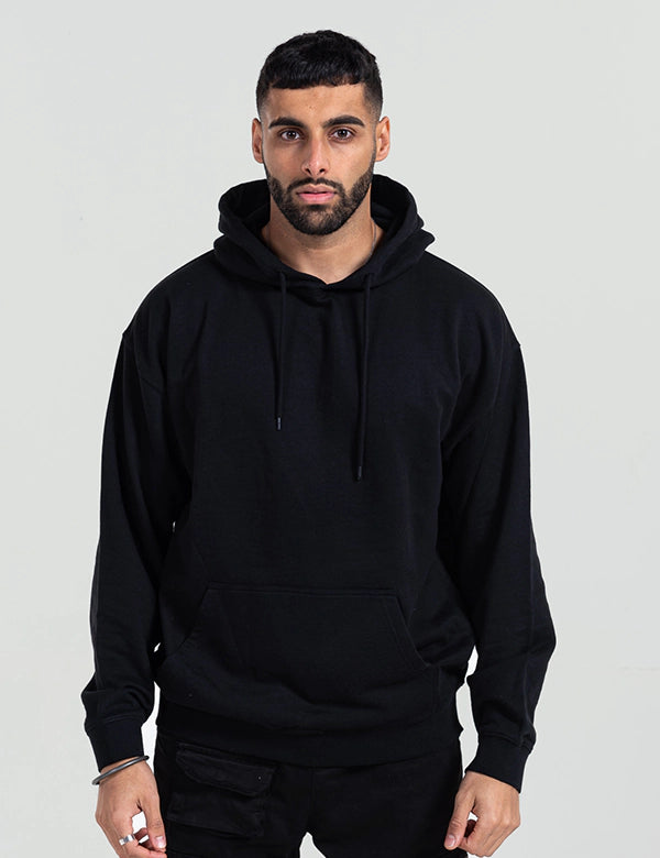 Eco-Friendly Recycled Cotton Basic Hoodie for Men & Women - Sustainable Casual Wear for Everyday Comfort & Outdoor Activities