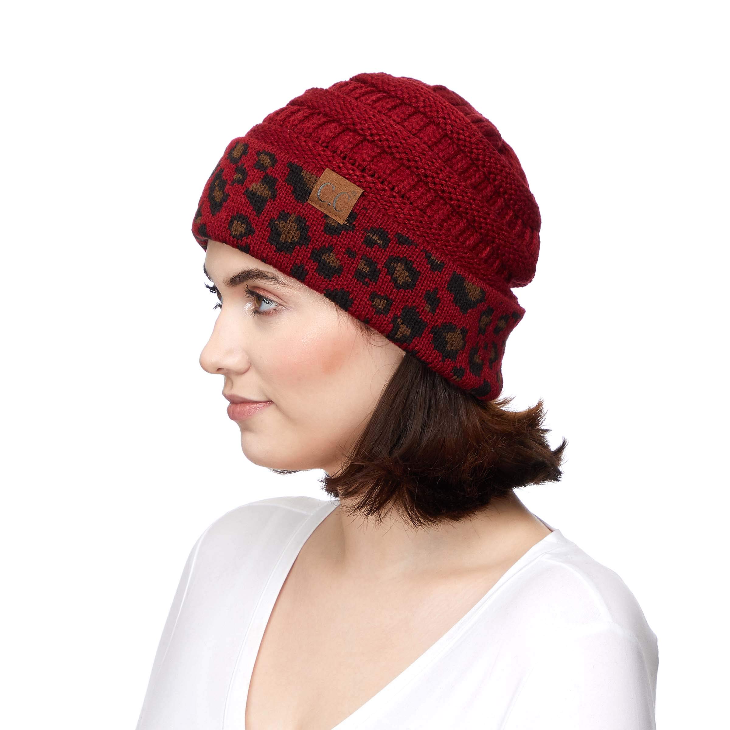C.C Hats & Scarf Exclusives - Solid Color Beanie Tail Hat for Women & Men | Winter Warm Knit Hat for Outdoor Activities, Skiing & Casual Wear