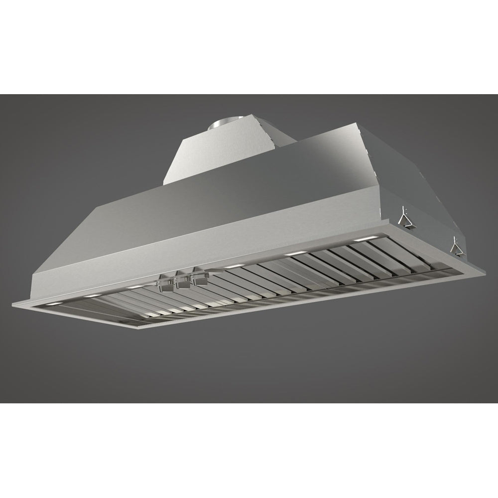 Fulgor Milano 46 Inch 600 CFM Professional Stainless Steel Range Hood Insert - F6BP46DS1 | Powerful Ventilation for Modern Kitchens & Cooking Spaces