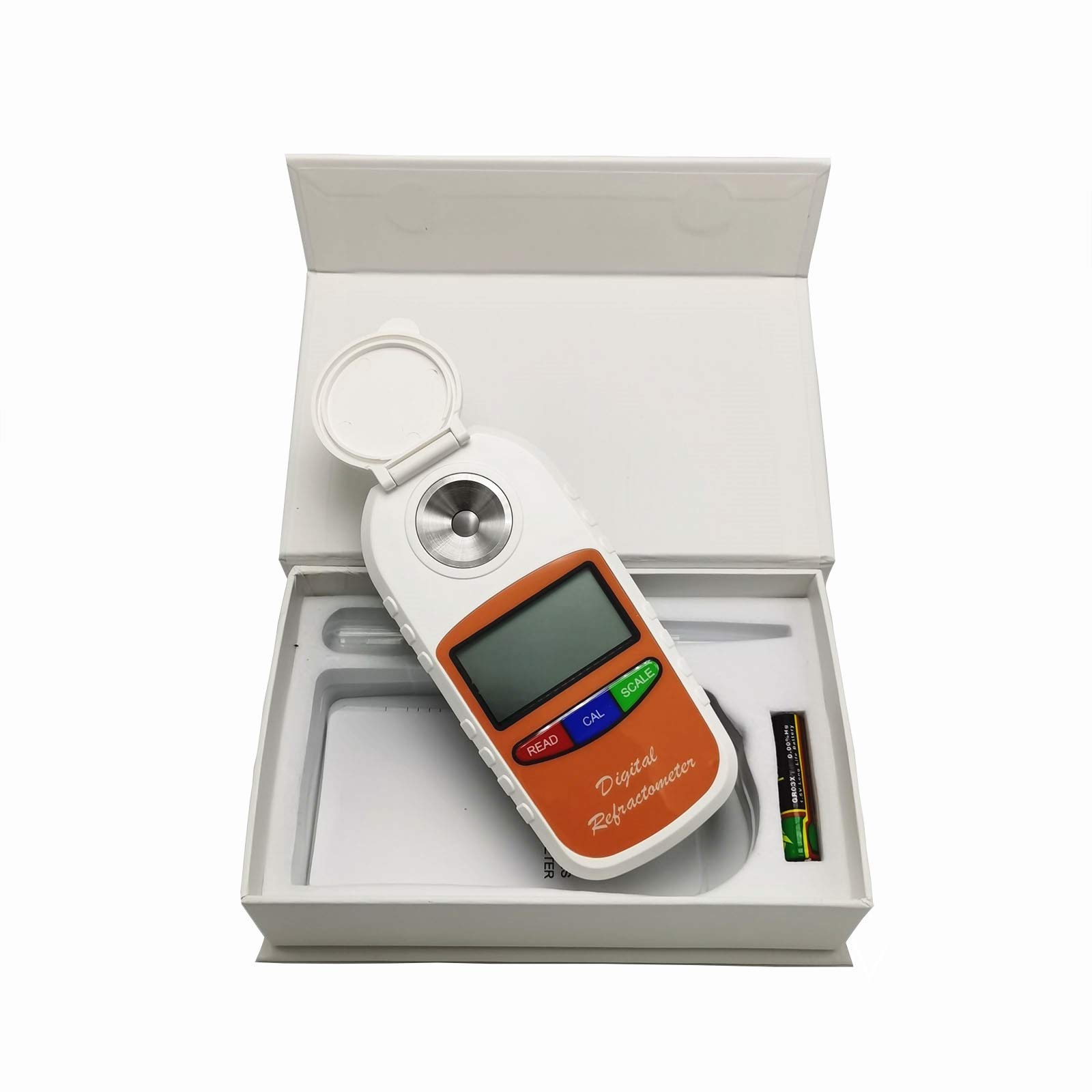 0-25% TDS & 0-50% Brix Digital Refractometer with ATC - Precise Coffee Tester for Quality Control of Coffee Beans | Perfect for Home Brewing, Coffee Shops & Roasteries