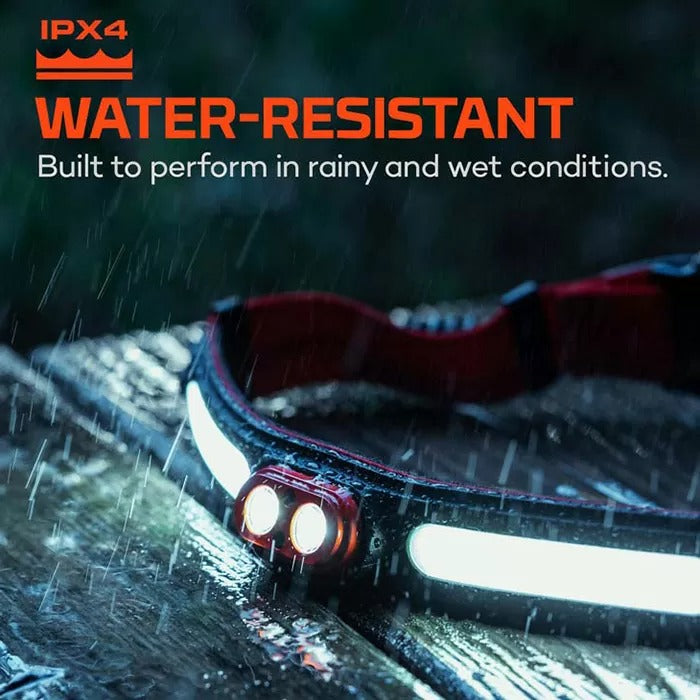 Nebo Curvbeam 600 Flex Rechargeable LED Flashlight - Waterproof, Durable & Bright for Camping, Hiking, Emergency & Outdoor Adventures