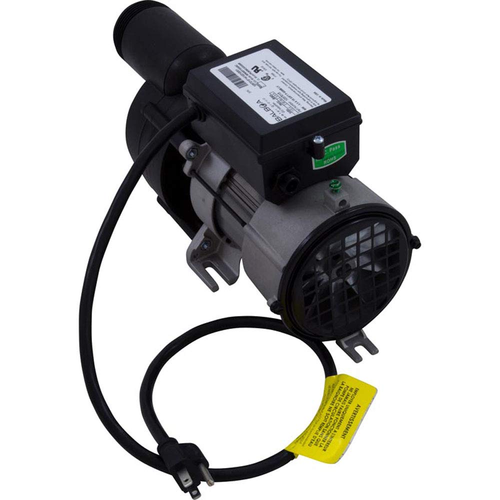 Balboa Water Group 5.5A Hot Tub Pump with Air Switch - Model 1057015 - Replacement Spa Pump for Relaxation & Hydrotherapy - Perfect for Home Spas and Backyard Jacuzzis