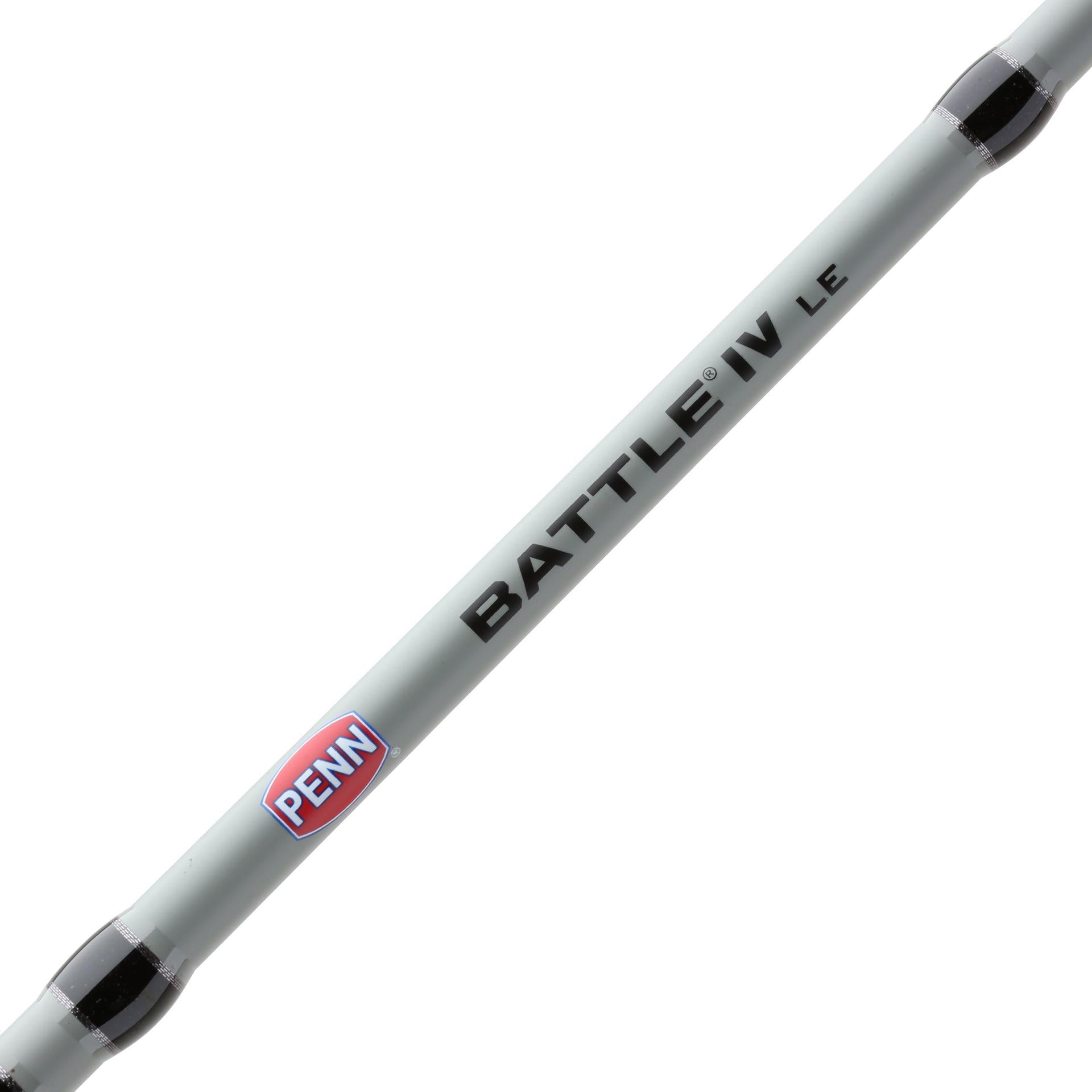 Battle® IV LE Spinning Rod and Reel Combo - Premium Fishing Gear for Freshwater & Saltwater Anglers | Perfect for Bass, Trout, and Offshore Fishing Adventures