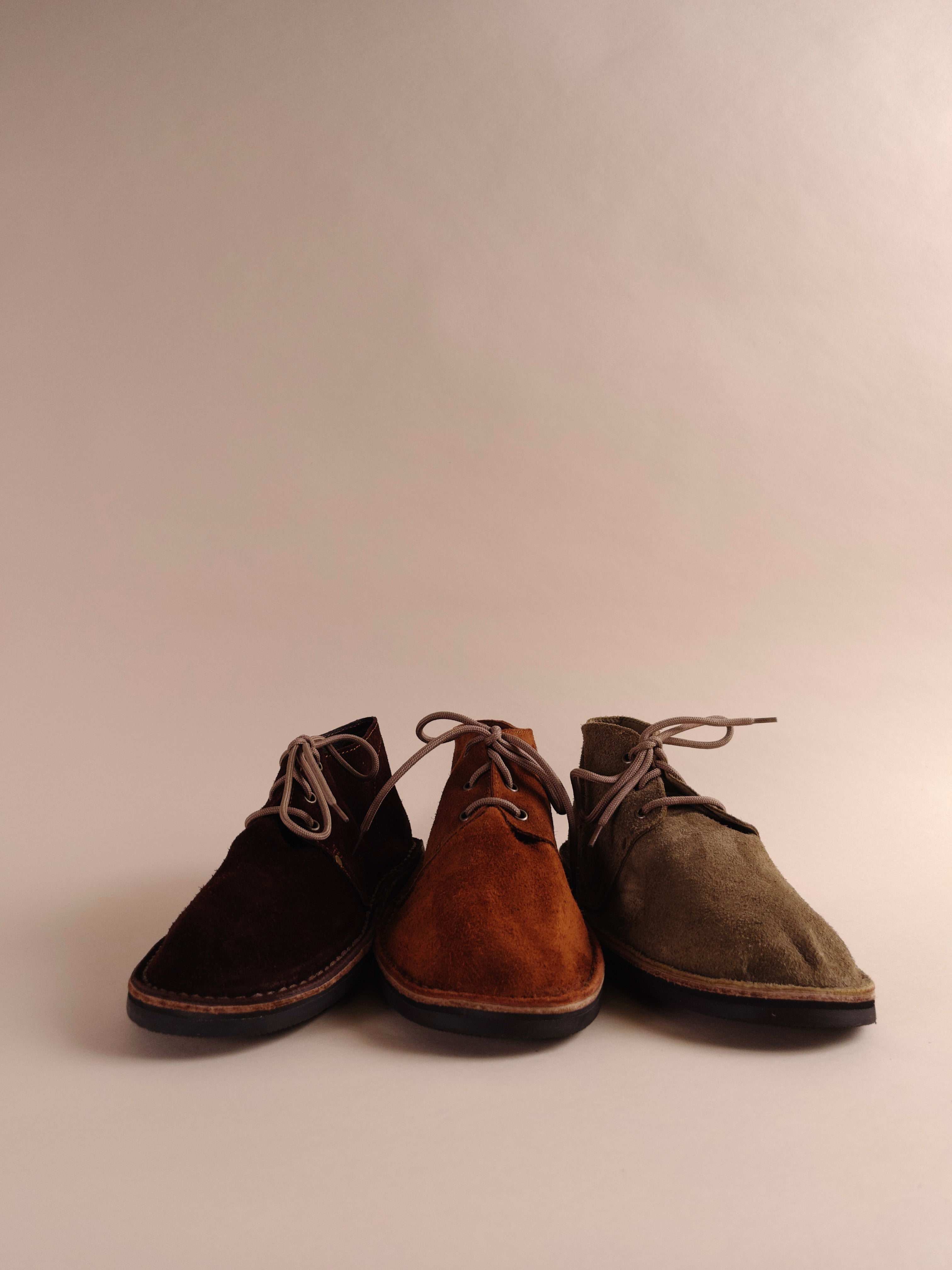 Premium Brown Suede Erongo Vellies - Handmade Leather Desert Boots for Men & Women | Perfect for Outdoor Adventures, Safari & Casual Wear