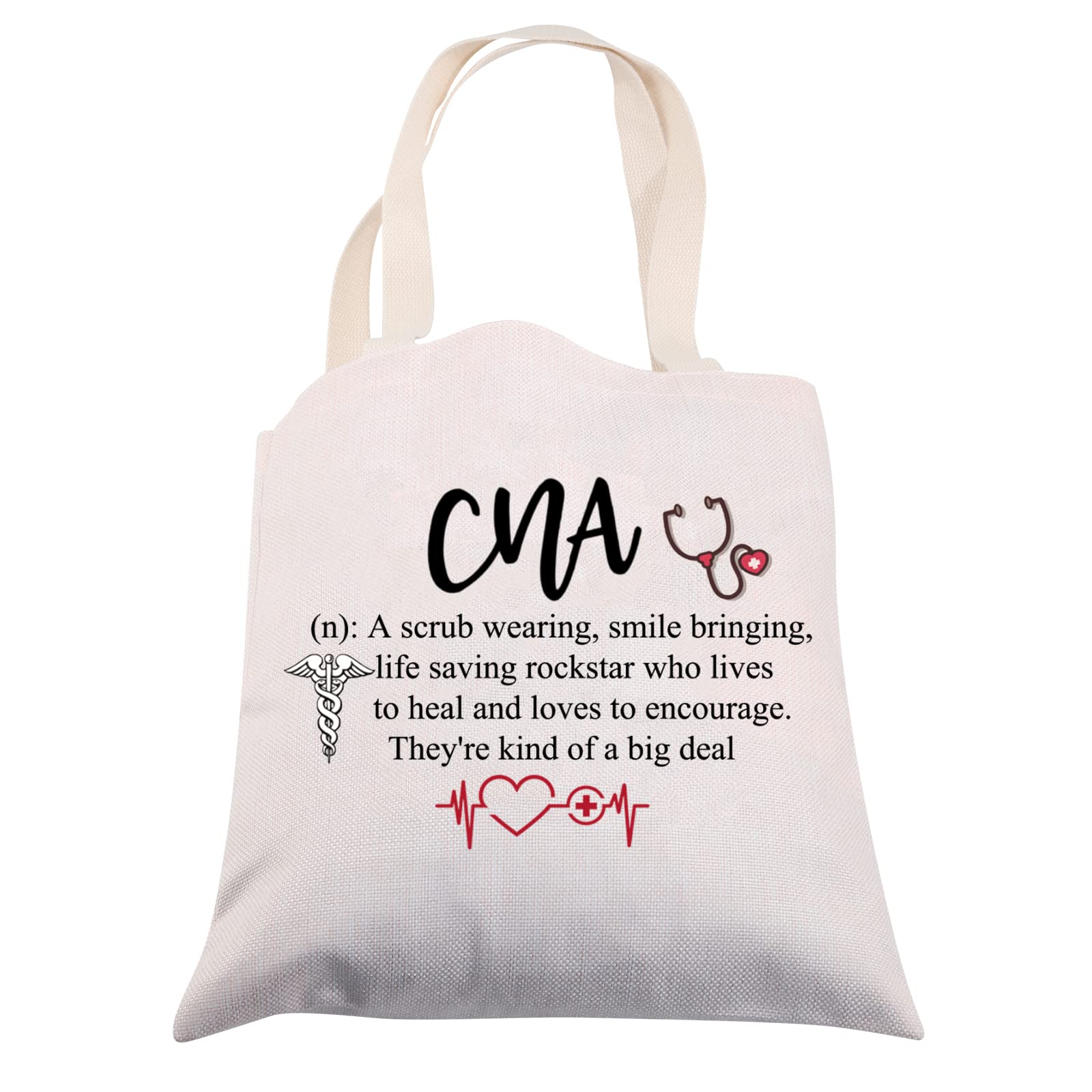 Certified Nursing Assistant Tote Bag - CNA Student Gift for Work & School