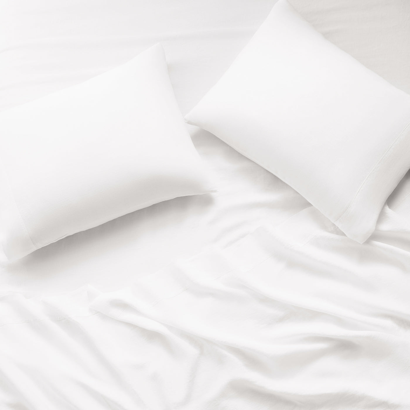 Premium 100% Linen Sheet Set - Breathable & Soft for All Seasons - Queen Size Bedding Set - Perfect for Hot Sleepers & Eco-Friendly Home Decor