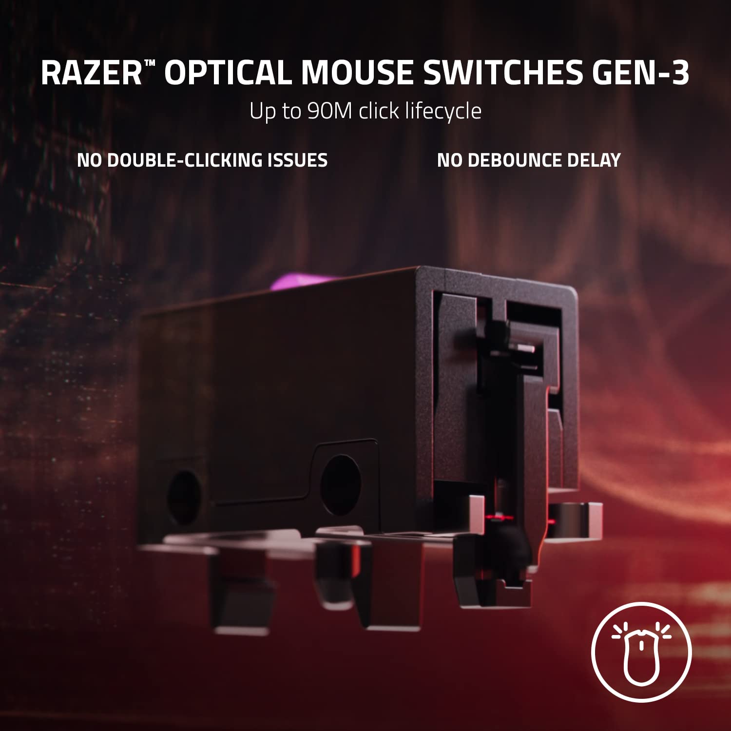 Razer Viper V2 Pro Wireless Gaming Mouse - Ultra-Lightweight 58g Design, 30K DPI Optical Sensor, HyperSpeed Wireless, Gen-3 Optical Switches, 5 DPI Settings - Black | Perfect for Esports, FPS, MOBA & PC Gaming