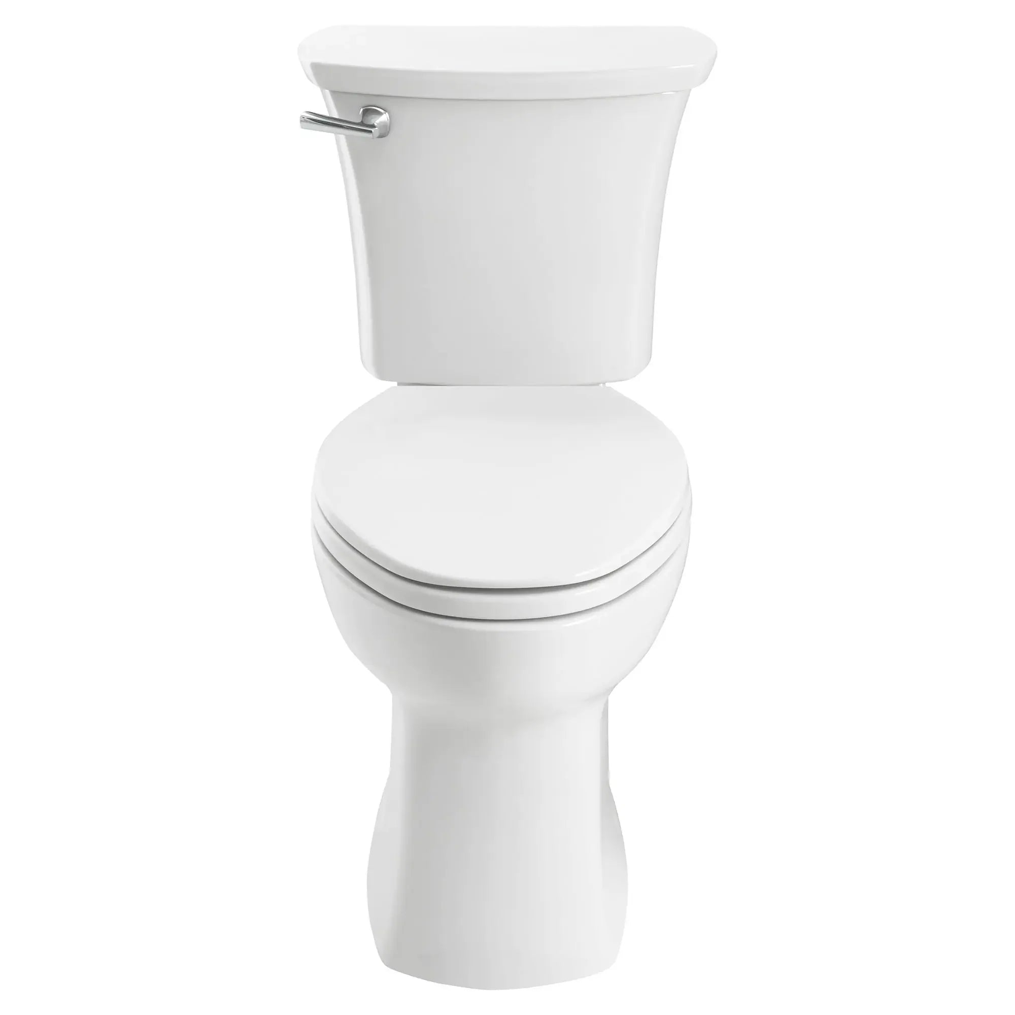Edgemere® Two-Piece 1.28 GPF/4.8 LPF Elongated Chair Height Toilet - 10 Inch Rough-In (Seat Not Included) - Perfect for Small Bathrooms & ADA-Compliant Spaces