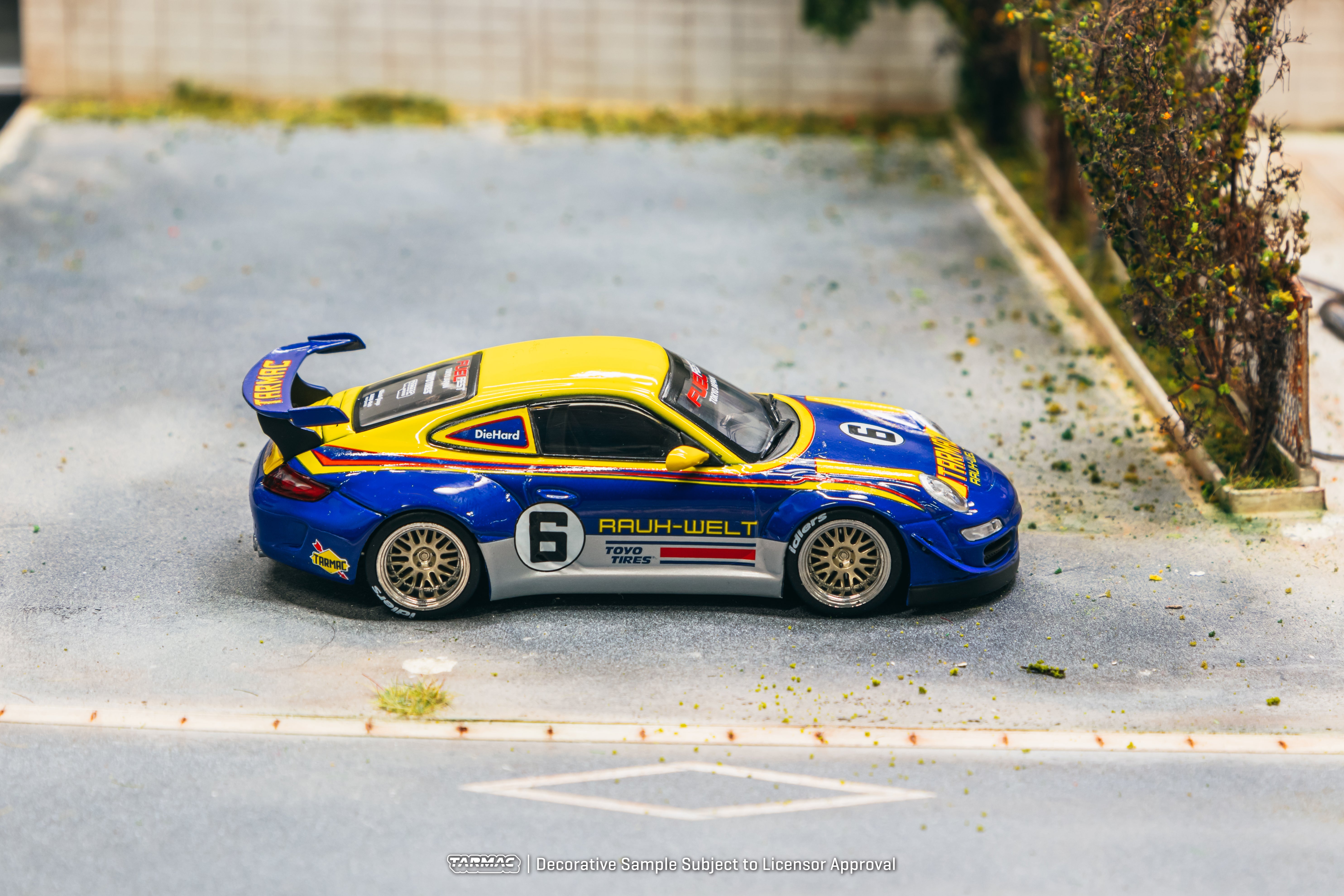 Tarmac Works 1/43 Scale RWB Porsche 997 FuelFest Tokyo 2023 Limited Edition Diecast Model Car - Perfect for Collectors, Display, and Racing Enthusiasts