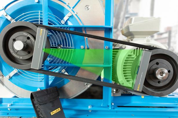 Fluke 835 Laser Belt Alignment Tool (Model 5255306) - Professional Industrial Equipment for Conveyor Belt Maintenance & Precision Alignment in Factories & Warehouses