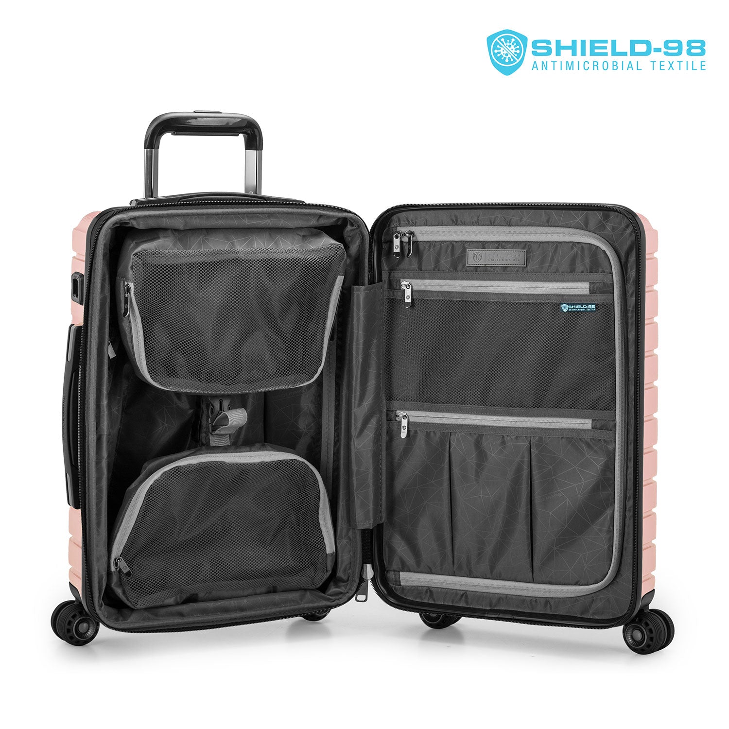 **Archer Carry On Hardside Spinner Luggage - Lightweight Durable Suitcase for Travel, Business Trips & Weekend Getaways - TSA Approved, 360° Wheels, Expandable Design**