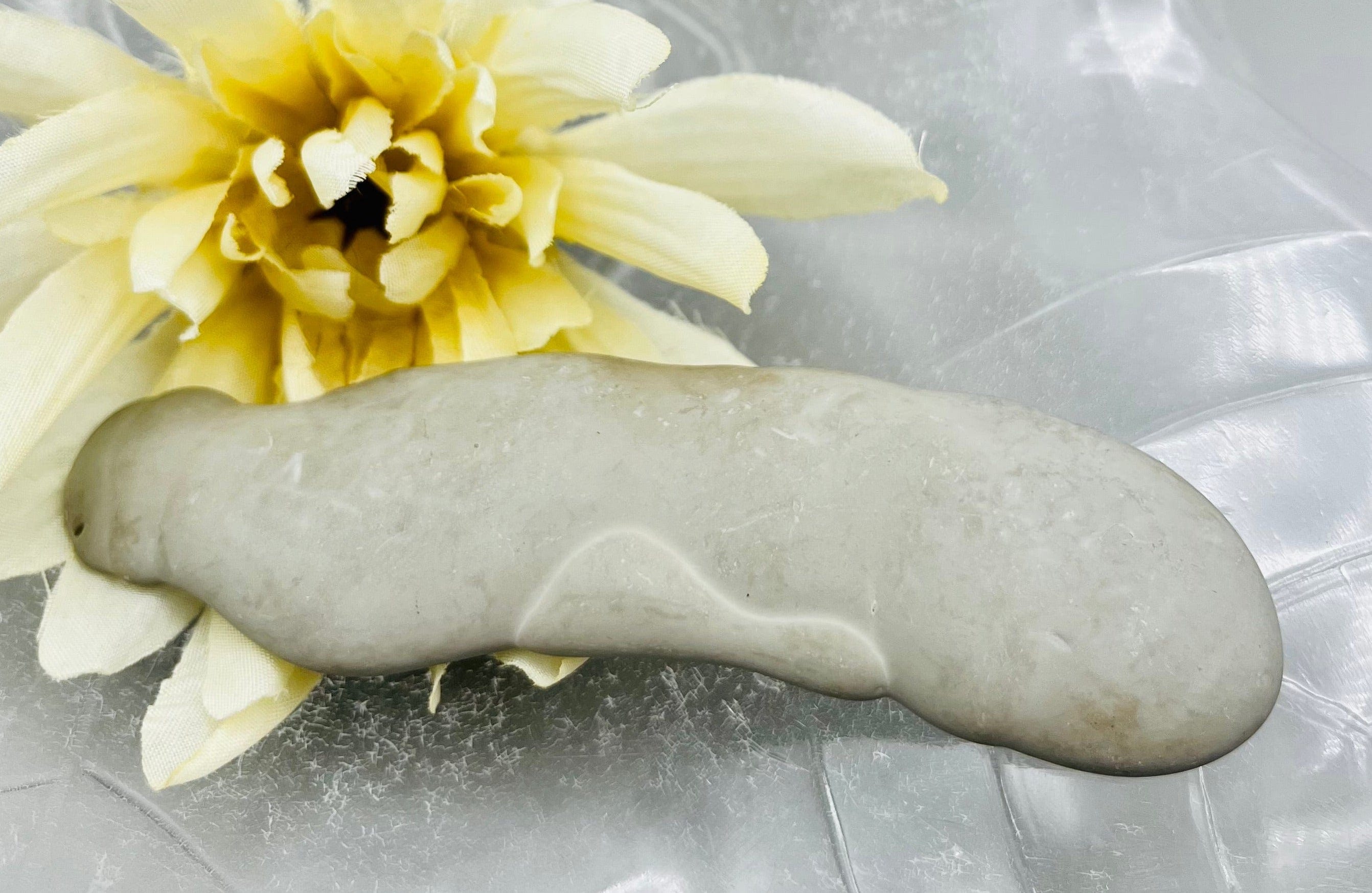 Natural Calcite Fairy Stone - Unique Healing Crystal for Home Decor, Meditation & Spiritual Gifts | Perfect for Yoga, Reiki & Energy Work