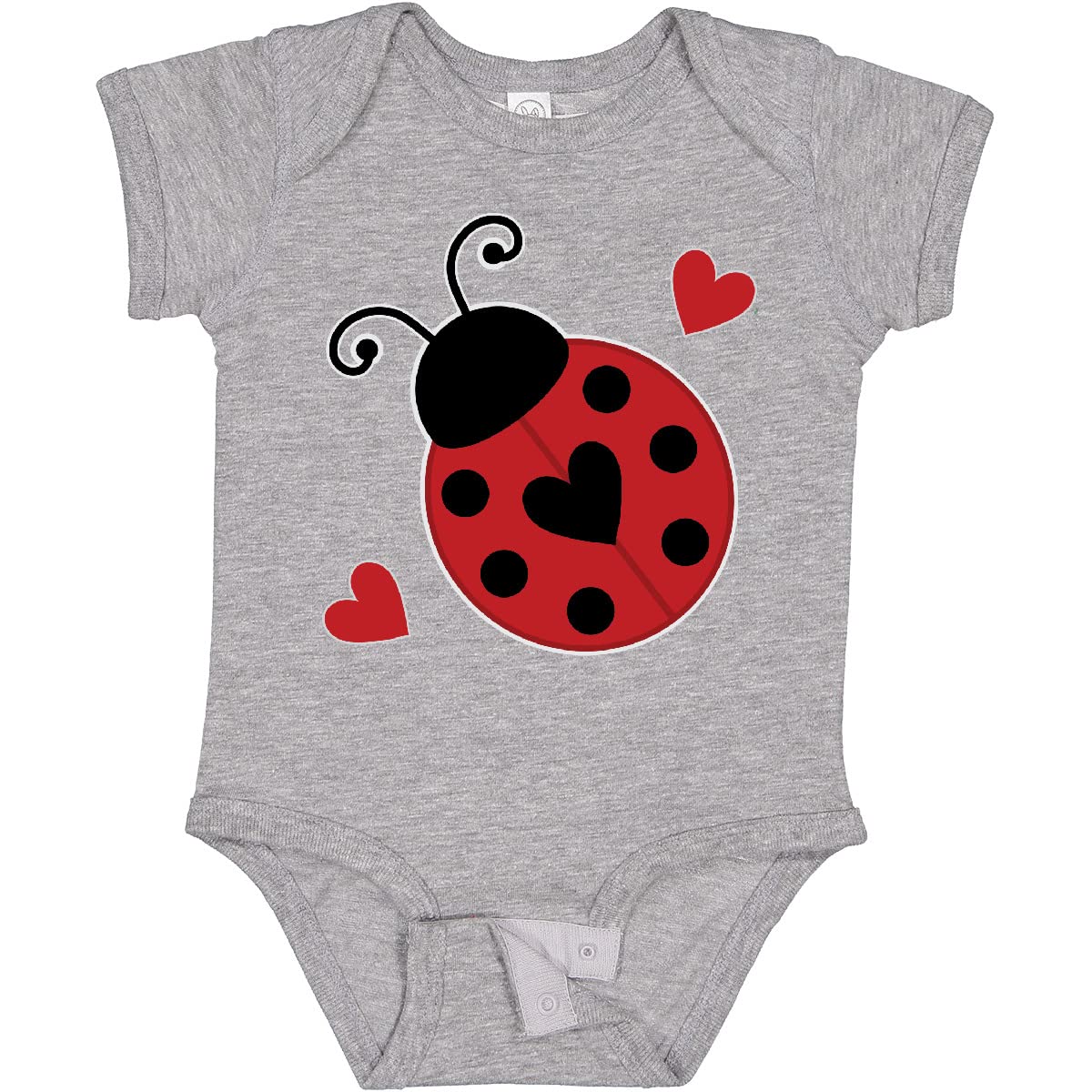 Inktastic Ladybug Lover Red and Black Baby Bodysuit - Cute Infant Onesie for Boys & Girls - Perfect for Birthdays, Baby Showers & Photo Shoots