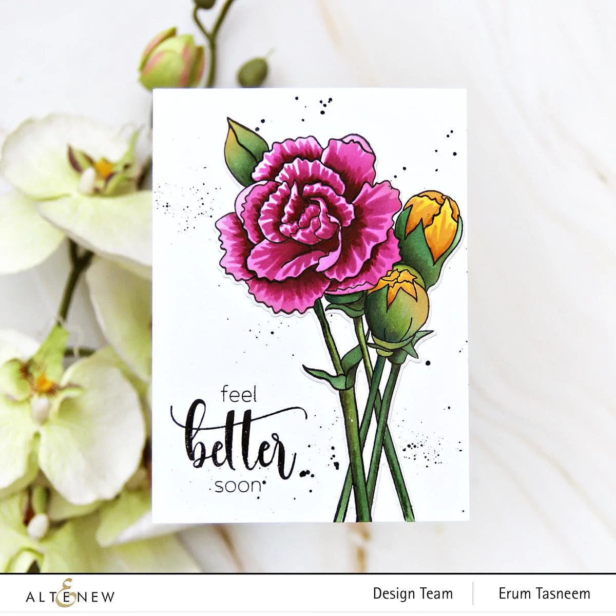 Grand Carnations & Add-On Die Bundle for DIY Garden Projects - Perfect for Scrapbooking, Card Making, and Home Decor