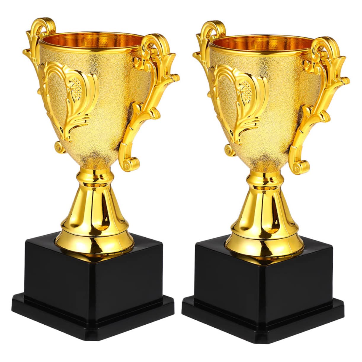BESPORTBLE 6-Piece Kids Basketball Trophy Set - Reusable Plastic Sports Awards for Children's Competitions & Decor - Perfect for Birthday Parties, School Events, and Sports Day Celebrations