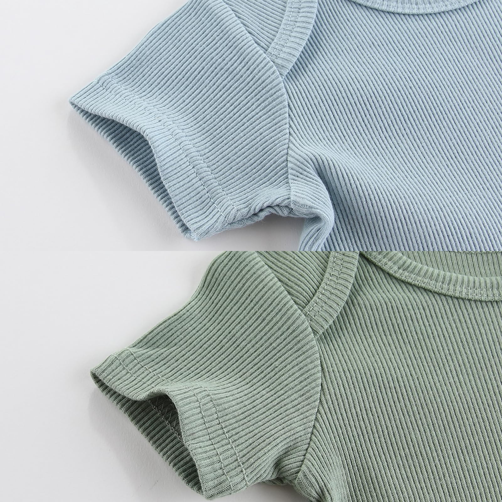 Ruliby Soft Baby Bodysuit for Newborns - Short Sleeve Romper Outfit for Boys & Girls | Perfect for Playtime, Photos & Everyday Wear
