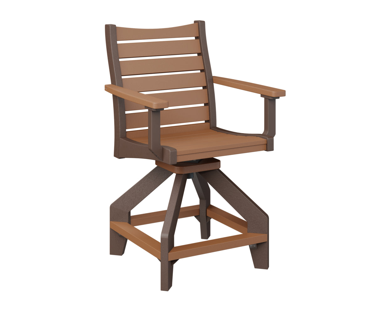 Cedar on Chocolate Brown