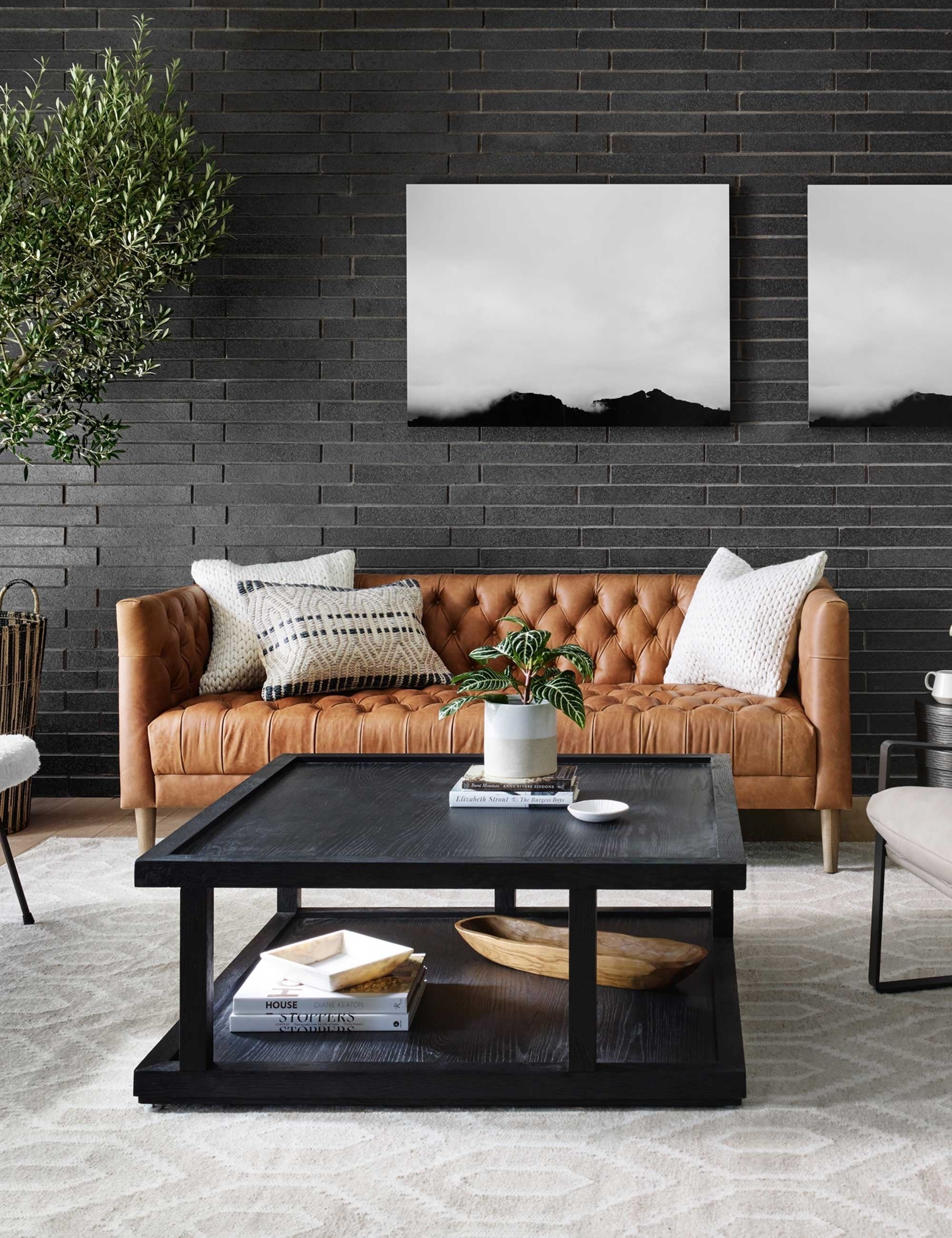 Breanne Genuine Leather Sofa - Modern Comfortable Couch for Living Room, Office & Lounge - Premium Quality Leather Sofa for Home Decor & Relaxation