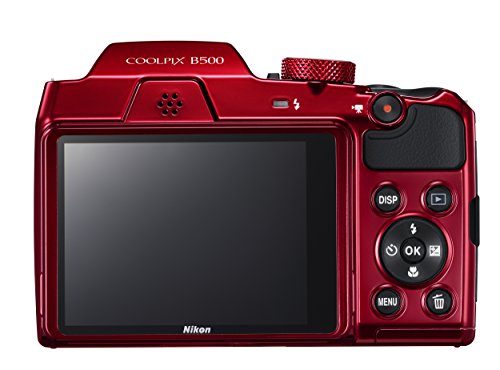 Nikon COOLPIX B500 16MP Digital Camera with 40x Optical Zoom, 1080p Video & Built-in Wi-Fi (Black) - Perfect for Travel, Wildlife Photography & Vlogging
