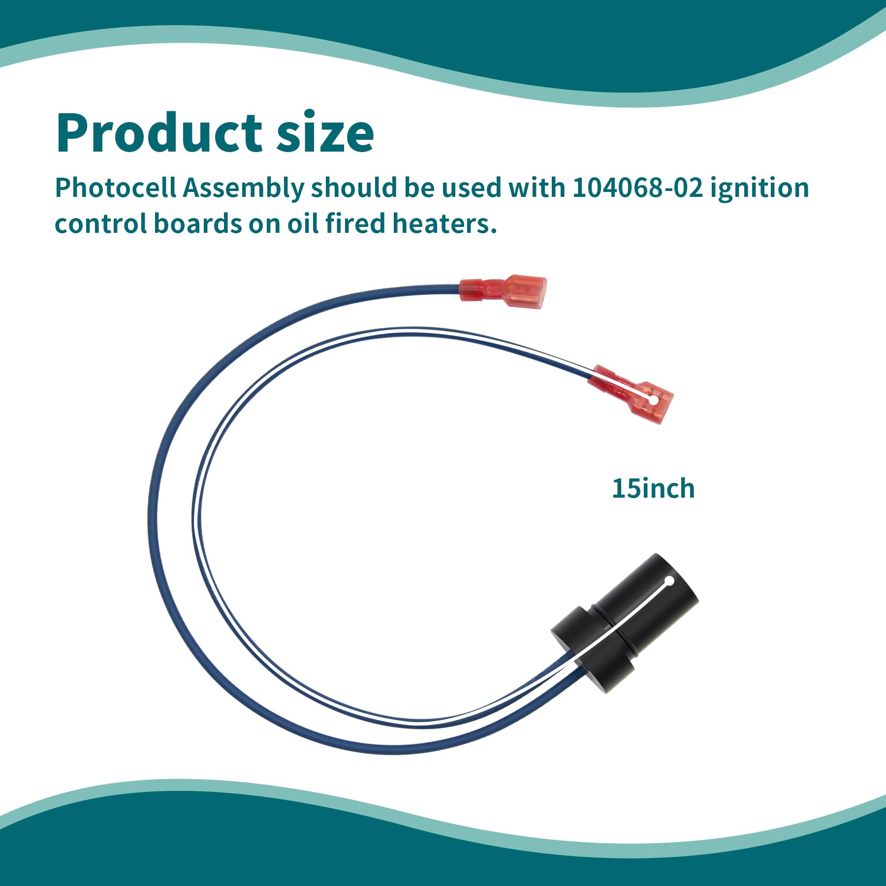 Reddy Heater PP236 Photocell Replacement Part - Compatible with Remington Master & Knipco Heaters (M16656-24) - Perfect for Garage, Workshop & Outdoor Heating
