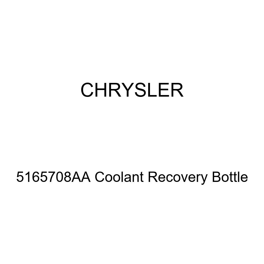 Genuine Chrysler 5165708AA Coolant Recovery Tank - Replacement Reservoir for Dodge, Jeep, Ram Vehicles - Perfect for Engine Cooling System Maintenance & Repair