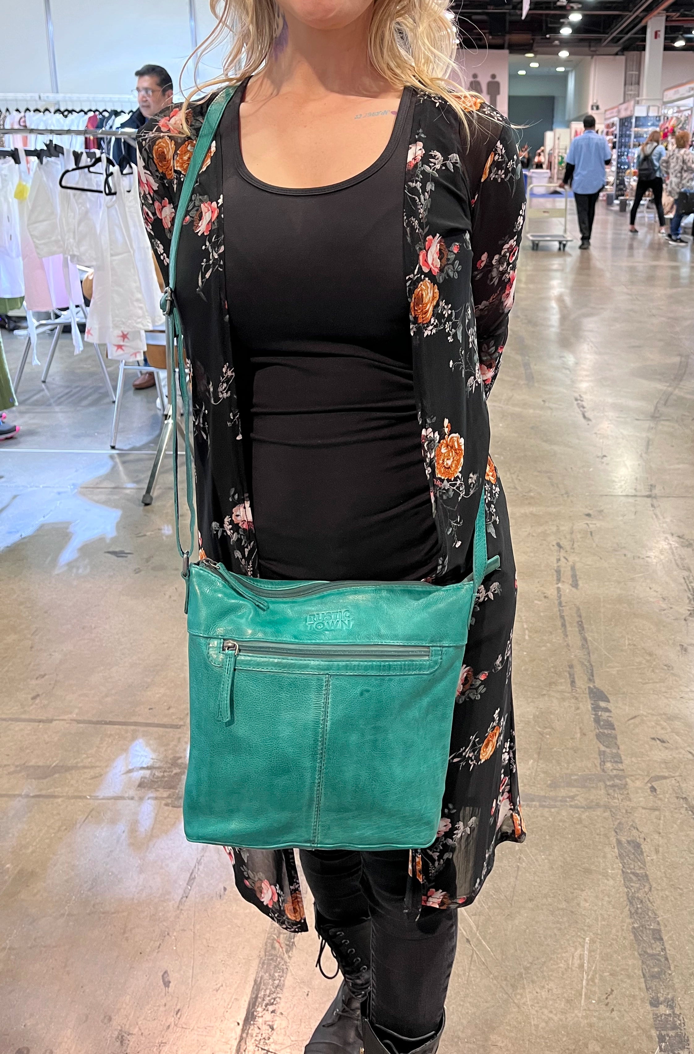 Premium Genuine Leather Sling Bag for Women - Stylish Crossbody Shoulder Bag in Green | Perfect for Travel, Shopping & Everyday Use