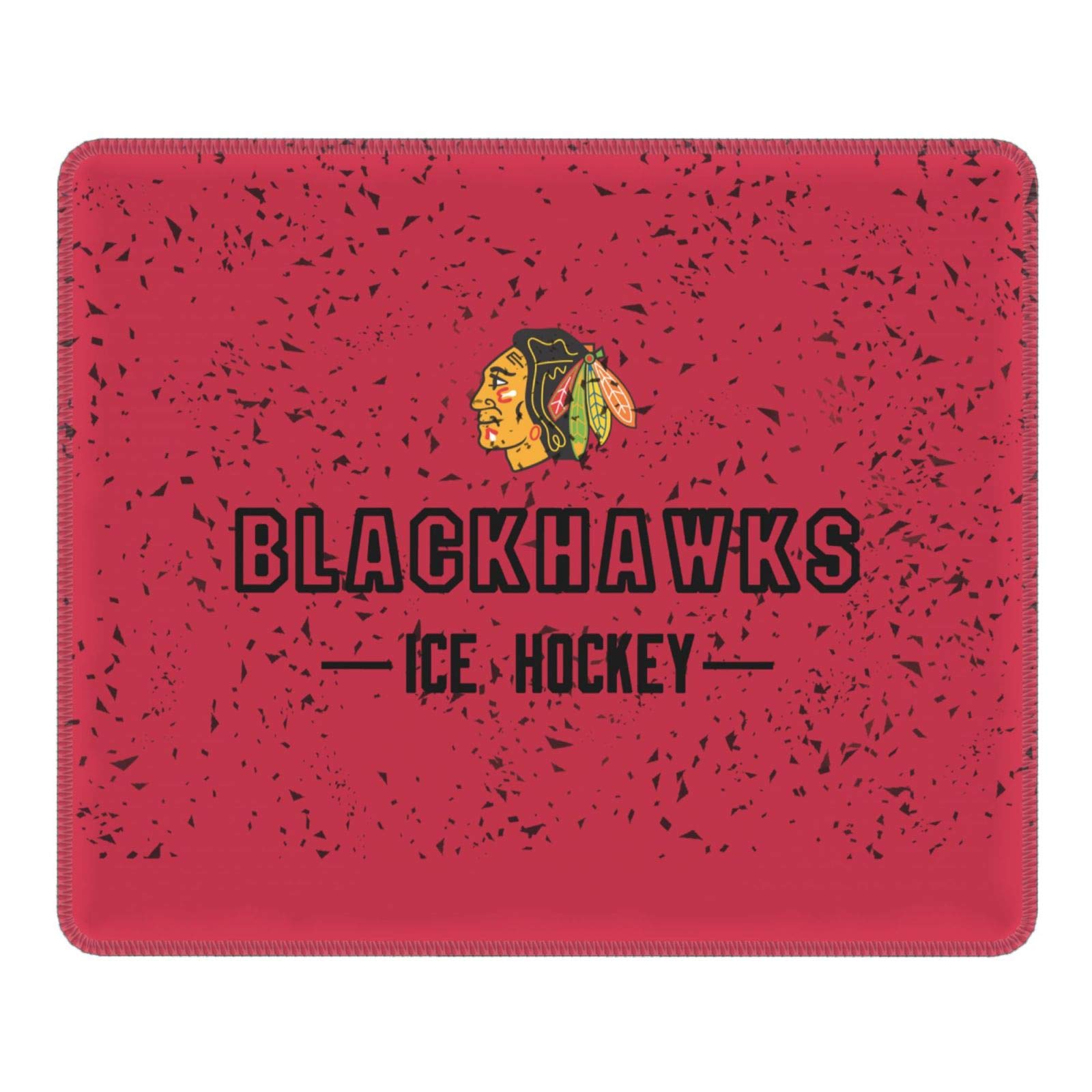 Chicago Blackhawks Hockey Team ProMark Mouse Pad - Non-Slip, Comfortable Gaming & Office Desk Accessory for Laptop & PC - Perfect for Home Office, Gaming Setup & Workstations