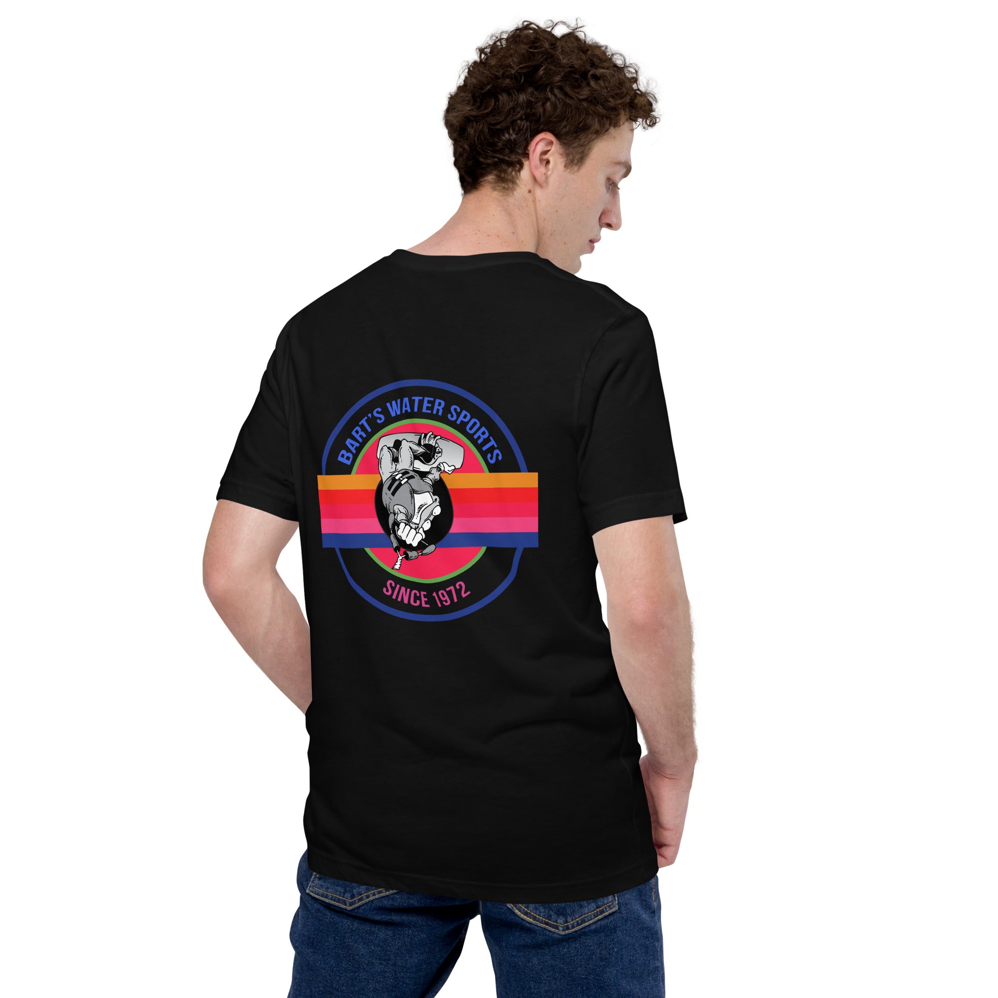 Upside Down Frog Wakeboard T-Shirt - Unisex Graphic Tee for Wakeboarding & Water Sports Enthusiasts | Perfect for Beach, Pool & Summer Outfits