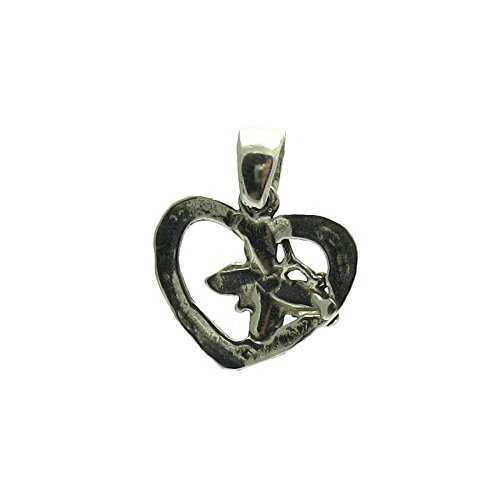 925 Sterling Silver Heart Pendant with Butterfly Charm - Elegant Necklace for Women, Perfect for Valentine's Day, Anniversary & Everyday Wear