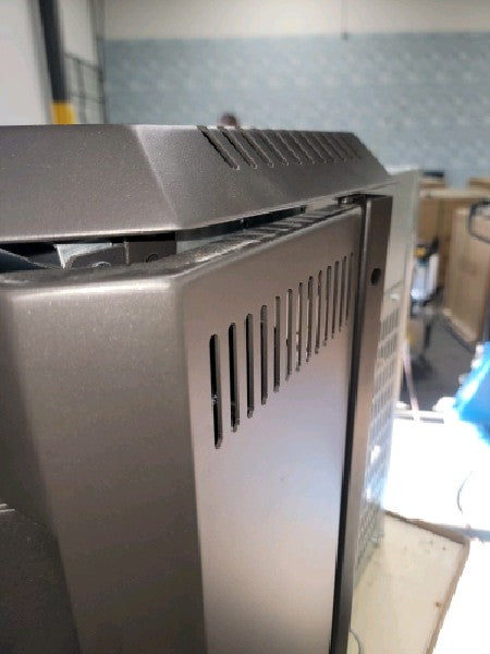 Scratch & Dent HP22i Pellet Stove Insert with Shroud - Model SD1237 | Efficient Home Heating Solution for Fireplace Upgrade