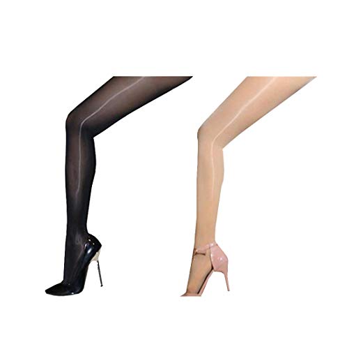 Beige&black-crotchless