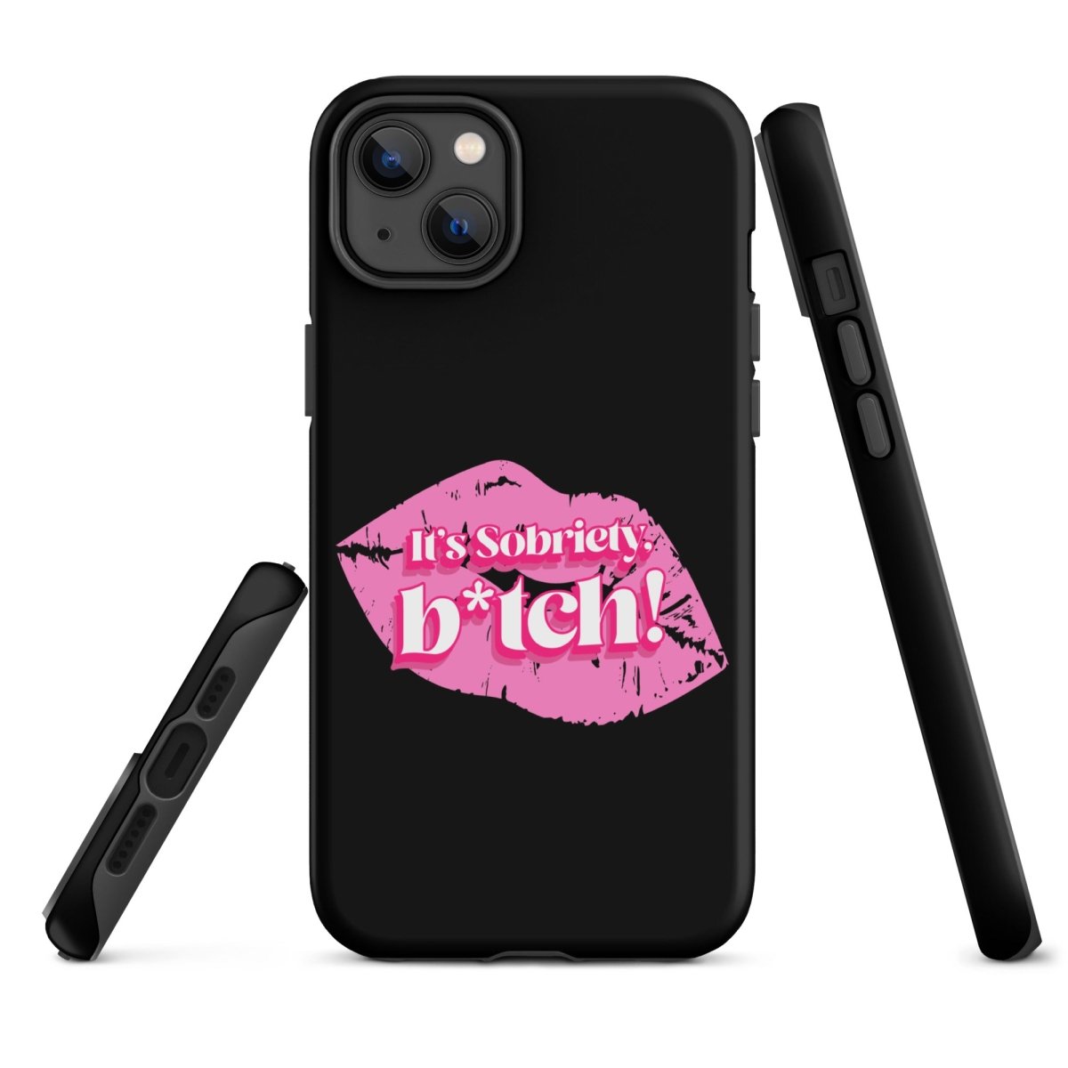 Premium Sobriety Sass Tough Case for iPhone® - Durable & Stylish Protective Cover - Perfect for Daily Use, Travel, and Sobriety Support
