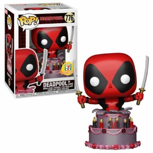 Deadpool in Cake 7-Eleven Exclusive #776 Collectible Figure - Perfect for Marvel Fans, Office Desk Decor & Pop Culture Gift
