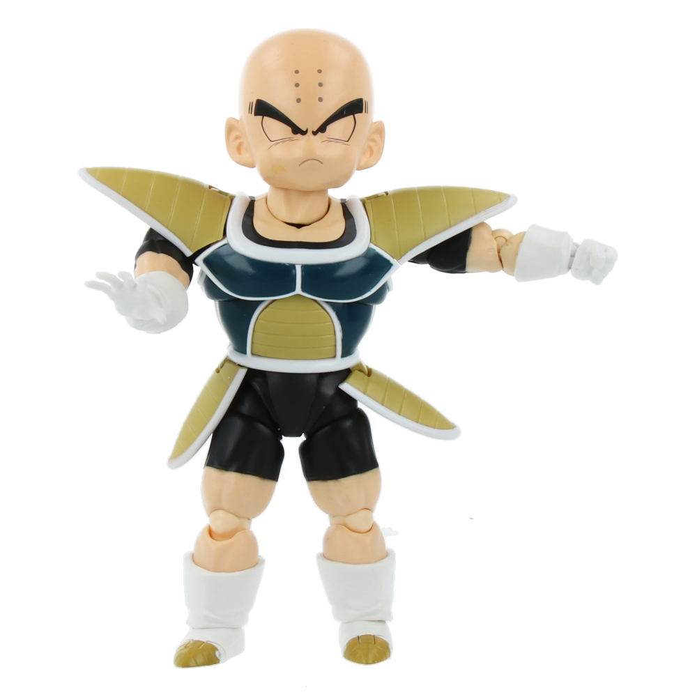 S.H Figuarts Krillin (Battle Clothes) Dragon Ball Z Action Figure - Perfect for Collectors, Display, and Anime Fans