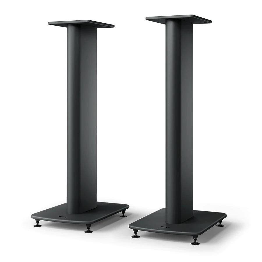 Premium KEF LS50 Wireless II Bookshelf Speakers with KC62 Subwoofer & S2 Speaker Stands Bundle - Perfect for Home Theater, Music Listening, and Audiophile Setups