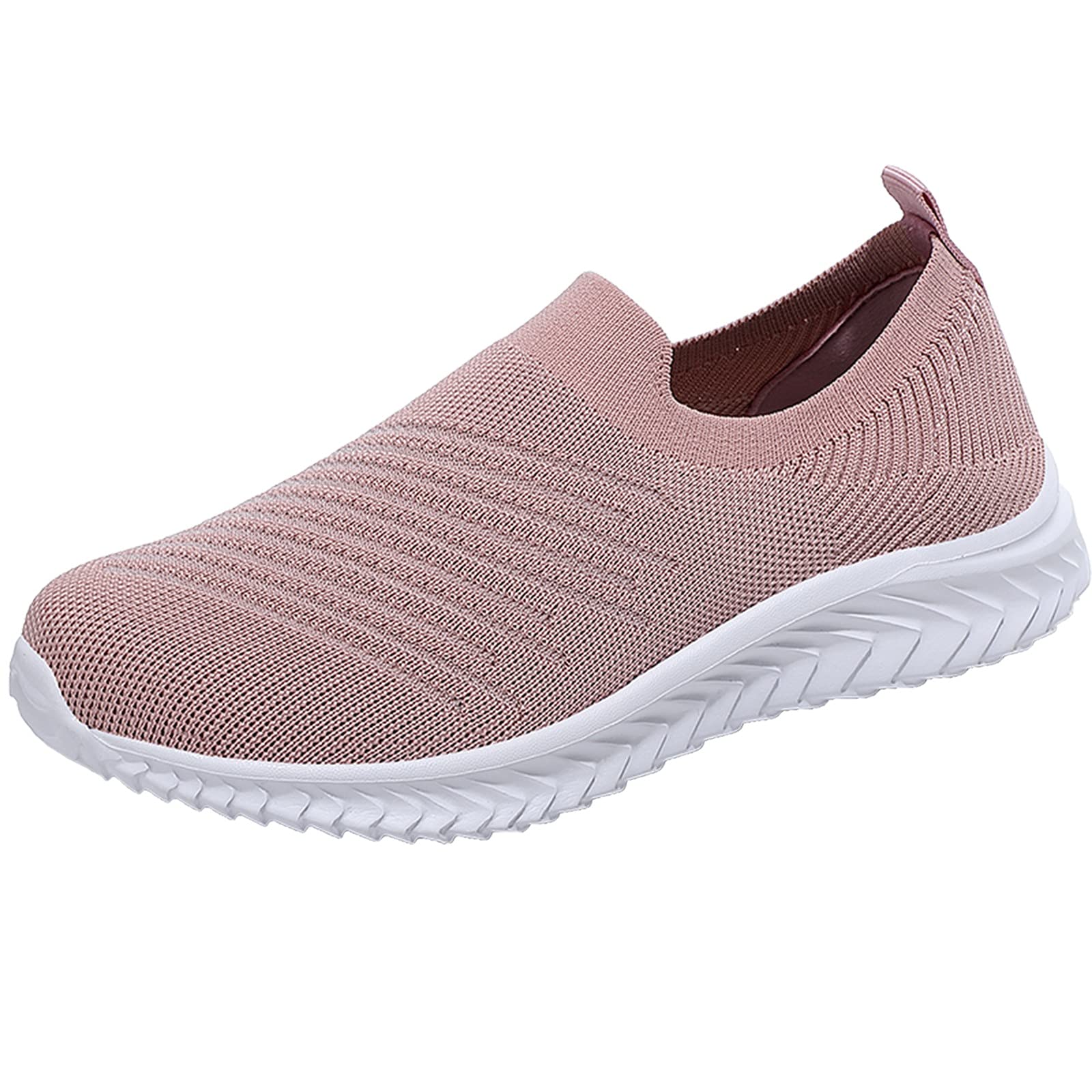 WSVVMQY Women's Breathable Mesh Sneakers - Comfortable Flat-Bottom Casual Shoes for Everyday Wear | Perfect for Walking, Running Errands & Light Exercise