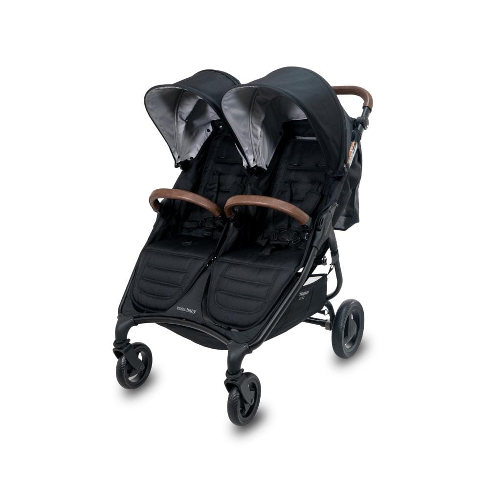 Valco Baby Duo Trend Double Stroller - Lightweight Compact Side by Side Stroller for Twins & Toddlers | Perfect for Shopping, Travel & Outdoor Adventures