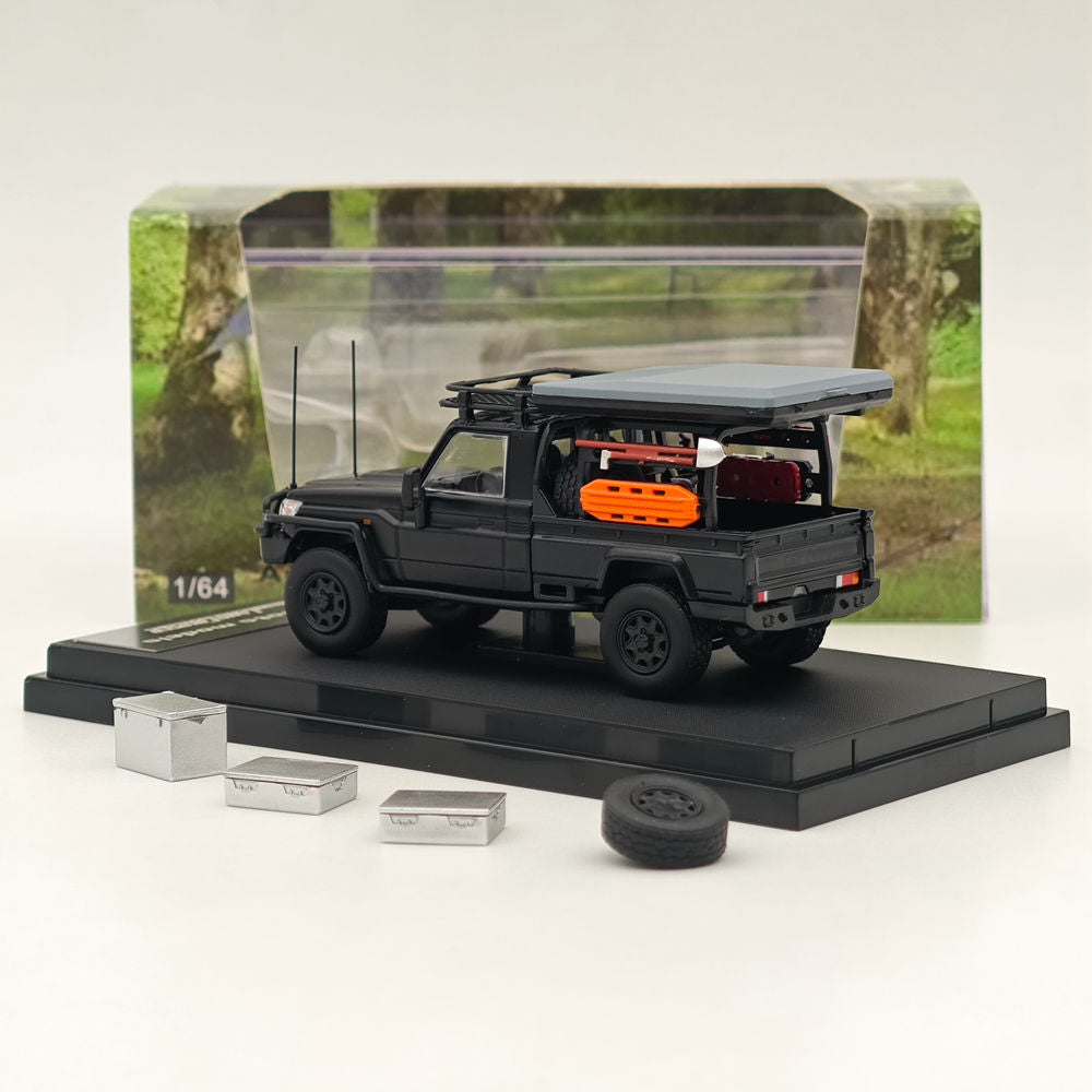 1/64 Toyota Land Cruiser LC79 Australian Style Modified Diecast Model Car - Collectible Miniature Toy for Hobbyists & Gifts (Perfect for Display, Car Enthusiasts Collections & Birthday Presents)